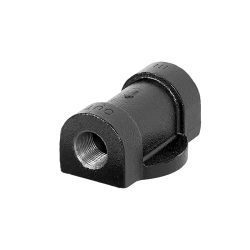 Image of Fill-Rite 1200KTG9075 3 /4 inch NPT Inlet and Outlet Cast Iron Filter Head, 1 inch - 12 UNF Threads