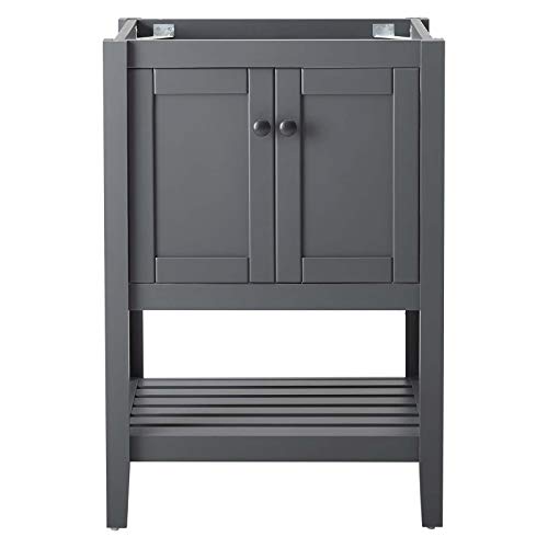Modway EEI-3919-GRY Prestige 23" Bathroom Vanity Cabinet in Gray (Sink Basin Not Included), 23 Inch - Image 4