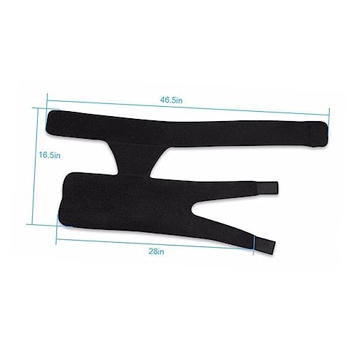 Soporte lumbar transpirable y faja para muslo para ejercicio miniatura 2