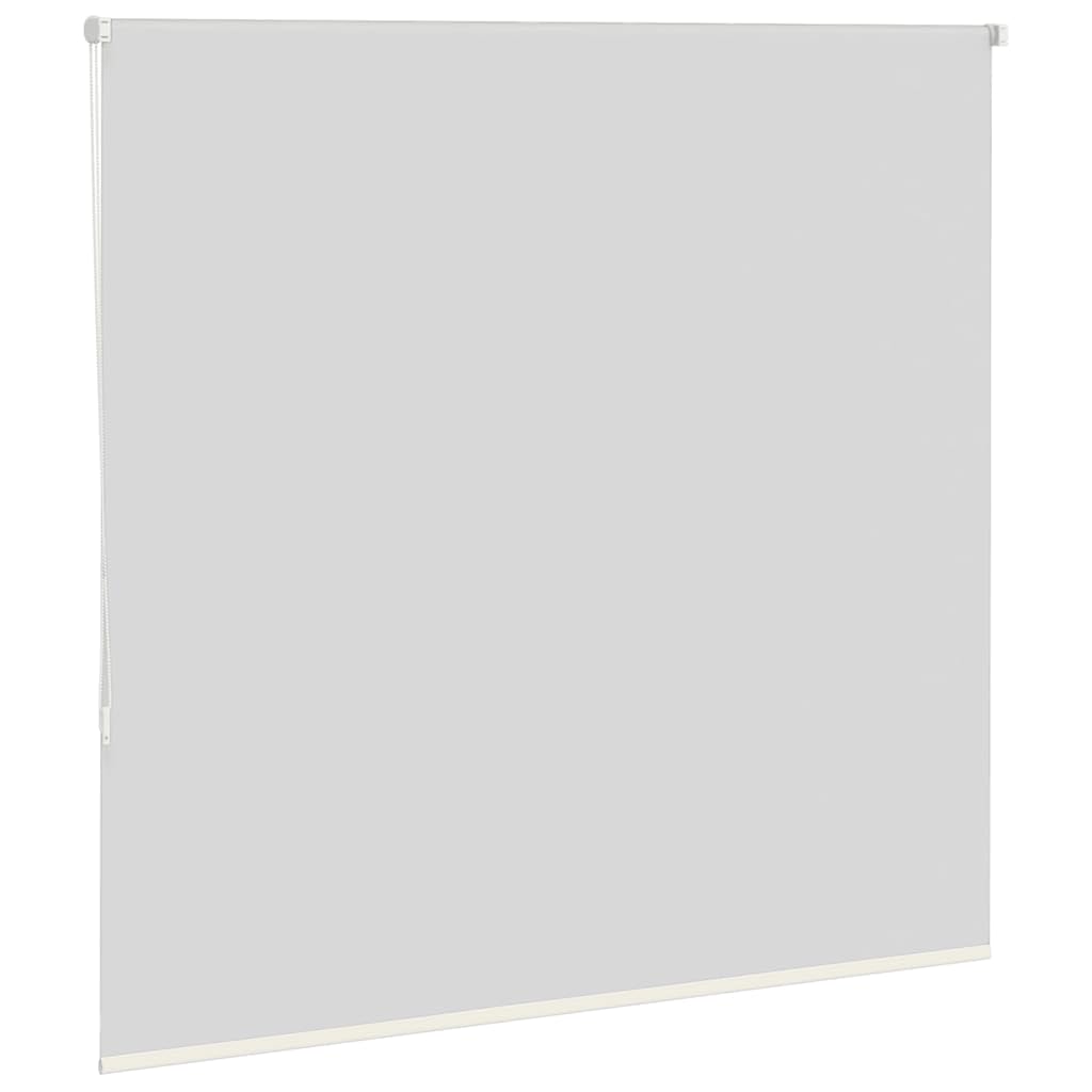Verdunkelungsrollo, 141,6 cm, Elfenbeinfarben | 100 % Polyester, leicht zu reinigen, Wand- oder Fenstermontage, Kindersicherung