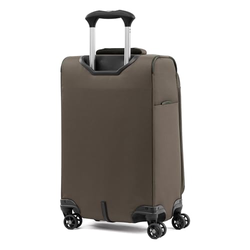 Image of Travelpro Tourlite Softside 21 inch Expandable Luggage with 4 Spinner Wheels, Lightweight Suitcase, Carry-On, Espresso Brown