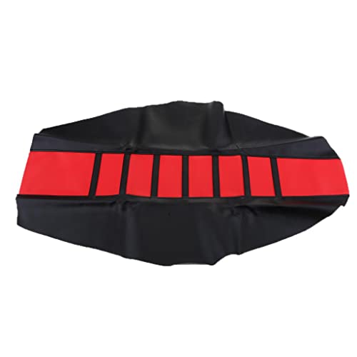 Housse de coussin de selle rouge pour le confort des cyclistes