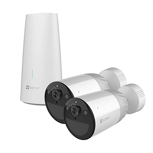 Kit Caméra BC1 2K+ B2 de seguridad con dos cámaras inalámbricas 2