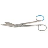 GIMA - Lister Verbandschere, steril, Einweg, Edelstahl, 16 cm, 38841