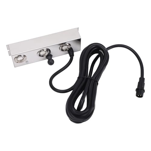 Focket Ultrasonic Mist Maker, 3 Cabezas 4500ml H 36V Cable de 3 Metros Nebulizador Humidificador de Bajo Ruido con Boquillas Independientes para Conservación de Vegetales Decoración de Halloween miniatura 2