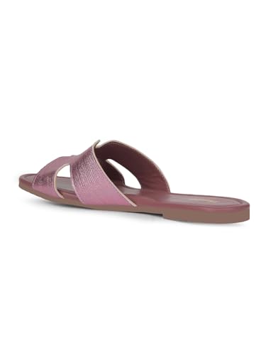 Image of Bata Women's Mule Slippers - Comfortable & Trendy Slip-On Slippers for Everyday Wear