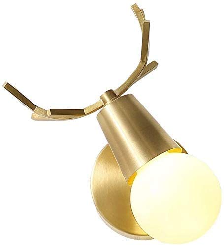 Aplique de pared de latón Siet de diseño moderno escandinavo con enchufe E27 orientable