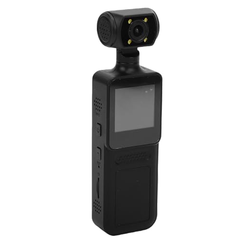 Caméra portable compacte 4K HD avec objectif rotatif et WiFi pour vlogging - 5