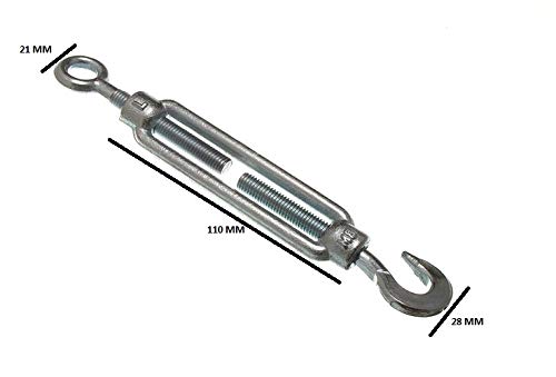 Stainless Steel Turnbuckle Hook And Eye Heavy Duty Tensioner - Hook And - View #4