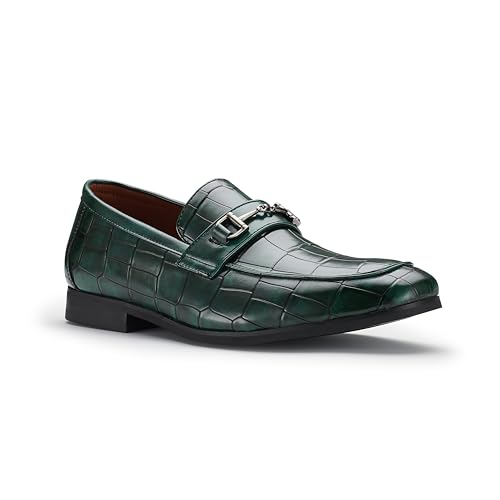 Image of Ferro Aldo Men's Premium Moc Toe Loafers | Casual & Dress Styles with Tassels & Horsebit Buckles