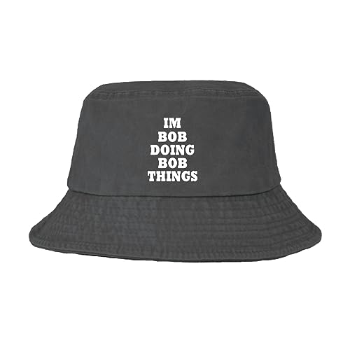BOB Bucket Hat - Denim Bob Doing Things Trendy Hat for Men