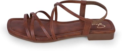 Image of Women Flats Sandals | Stylish Embroidered Slip-On Flats for Women | Comfortable Lightweight Sandals | Ethnic & Casual Footwear for Ladies SL1043