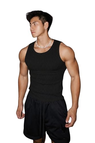 Rockwell Men's Premium Cotton Vest - Black - Image 2