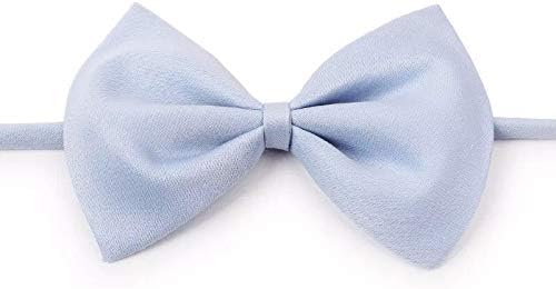 Corbatín Ajustable para Perro y Gato, Lazada de Mariposa, Blanco miniatura 4