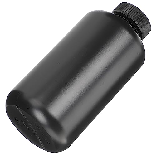 Cabilock Mixing Bottle Storage Bottle 500ml Pe Reagent Container Uv Protection for Lab Use