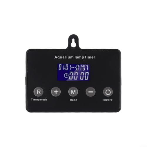 Aquarium-Steuerung, Dimmer, Timer, mit LED-Licht, für Aquariumbeleuchtung, 12–24 V kompatibel, Sonnenaufgang und Sonnenuntergang, Multi-Modus-Einstellungen
