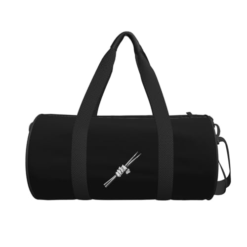 Drumsticks Drummer Convertible Garment Bag with Shoulder Strap, Carry on Garment Duffel Bag for Men Women - Rolling Foldable for Travel Luggage Bags (Black)2