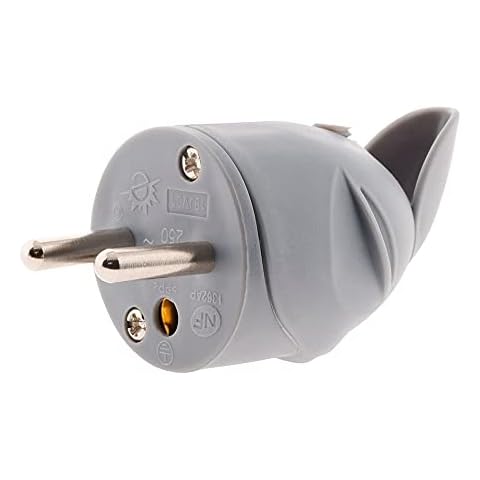 Fiche mâle coudée 16A - Zenitech Cover