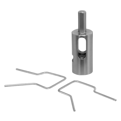 YardGard SpeedyTie T-Post Combo Pack for Drill - 200 T Post Ties, Drill Chuck (EZ Twist Ties, Chain Link Fence, Wire Fence, 11 Gauge Wire Ties, T-Post Ties)