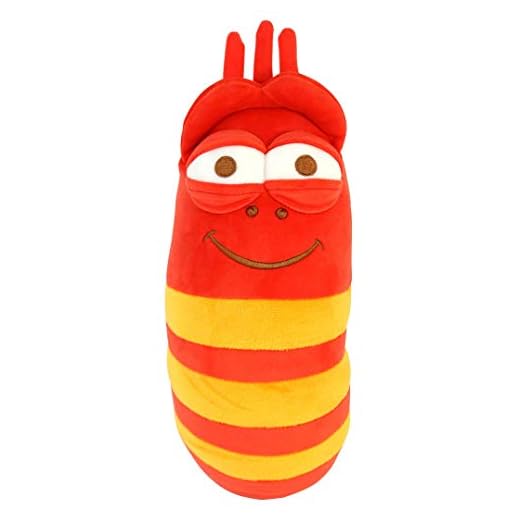 Commonwealth Toys Larva 12" Plush Red W/Sound