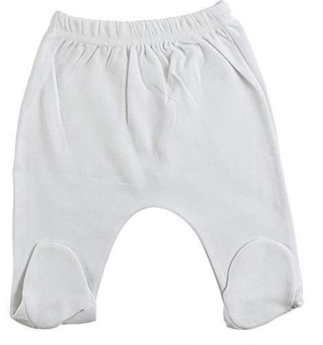 bambini Closed Toe Pants - Large, White