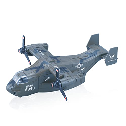 Lollipop United States Air Force Military Helicopter, V-22 Osprey Airplane, 1:72 Scale Aircraft...