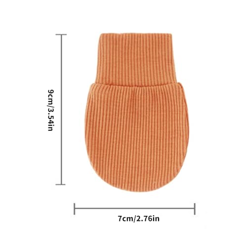 Baby Mittens Anti Scratch Mittens Toddler Mitts Cotton Gloves Newborns Breathable Hand Mittens for Boy Girl 0-12 Months3