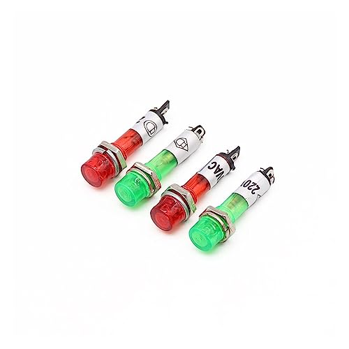 Voyant lumineux XD7-1 rouge 24V témoin LED pour armoire de commande