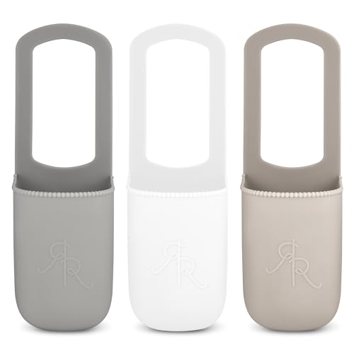 Ryan & Rose Cutie Holder Universal Stroller Cup Holder (Neutral (3 Pack))