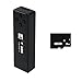 Glayent Per Emulatore di unità FDSkey Disk System + Scheda di Memoria con Display OLED per Console AV FC Famicom Nera immagine