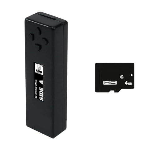 Correa Para Emulador de Unidad de de Disco FDSkey+Tarjeta de Memoria con Pantalla OLED para Consola AV FC Famicom Negro