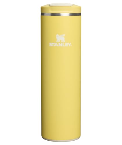 Image of STANLEY Transit FlipTop Mug | Leakproof Coffee Travel Cup | Vacuum Insulated Stainless Steel | Stays Hot or Cold for Hours | BPA-Free | 16 oz | Daffodil