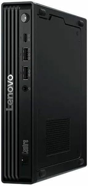 Lenovo ThinkCentre M90q Gen 6 Desktop Computer - Intel Core Ultra 5 235T(Beat 12th Core i7) - 64GB DDR5 RAM- 1TB PCI Express NVMe 4.0 x4 SSD - Tiny - Black
