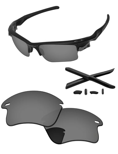 Image of Replacement Lenses & Rubber Kits for Oakley Fast Jacket XL OO9156 71mm - Precision Fit, UV Block, Impact Resistant