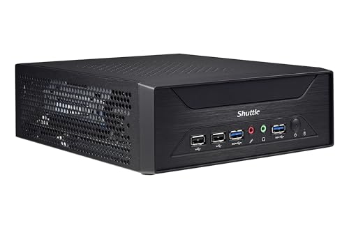 Shuttle XH510G Barebone System - Socket LGA-1200-1 x Processor Support - Intel H510 Chip - 64 GB DDR4 SDRAM DDR4-3200-PC4-25600 Maximum RAM Support - 2 Total Memory Slots