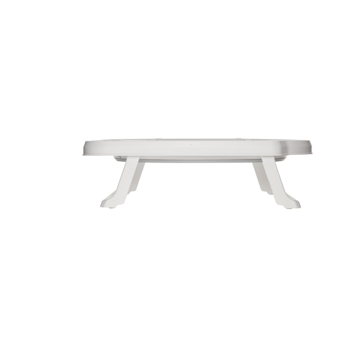 Keeeper Baignoire pliable pour bébé, pieds antidérapants, 48 x 82 x 23,5 cm, capacité 33 l, gris