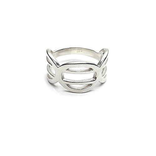 Bague en argent sterling 925 véritable pour sublimer votre style quotidien avec élégance