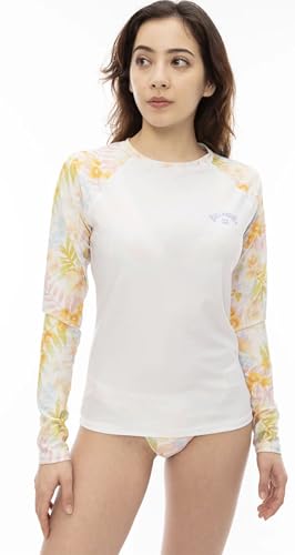 [r{] bVK[h PEACEFUL PALMS RAGLAN LS RASH   UVJbg UPF50+ t[ [t T[tB }X|[c fB[X BE013151 (L, MUL(zCg))