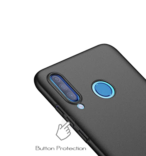 Image of Mobile Back Cover Case for Huawei Y9 Prime (2019), Stk-L21; Stk-L22; STK-Lx3 (Silicone Case|CameraProtection|Black SC1510)