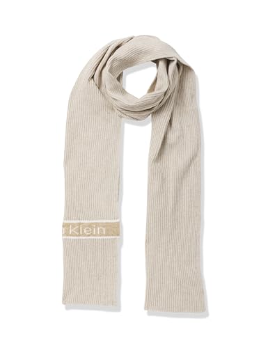 Calvin Klein womens Marbled Logo Cold Weather Soft Scarf