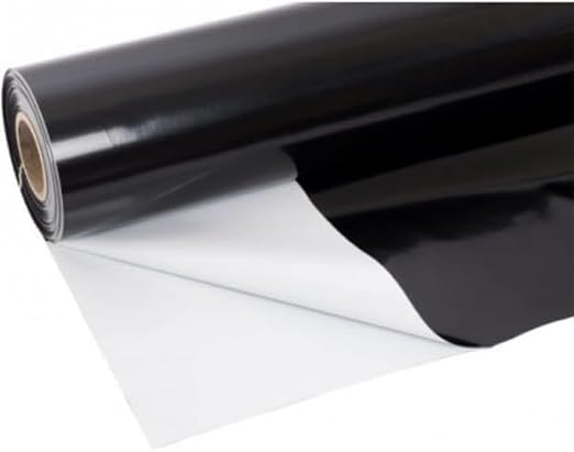 Farm Plastic Supply - 20 Mil Black/White Pond Liner - 20 Mil Fish Pond HDPE Liner, Pond Liners for Outdoor Ponds, Koi Ponds, Garden Fountain, Waterfall (6' x 5')
