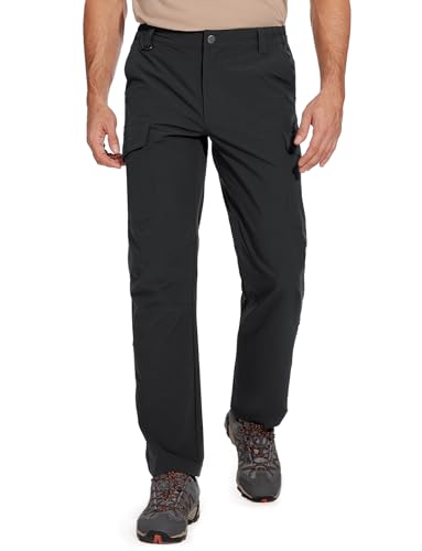 Cycorld Men's Hiking Pants Lightweight: Quick Dry Breathable Water-Resistant Stretch for Outdoor Fishing Travel