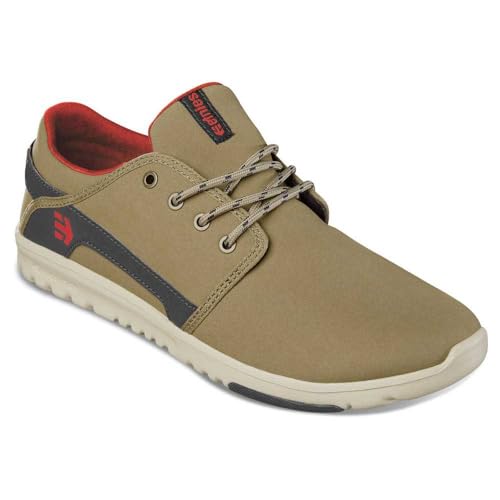 Etnies Men's Scout Sneaker Skate Shoe, Brown/Black, 9.53