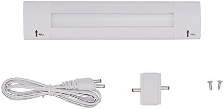 Lightkiwi C7816 LED panel and included accessories: interconnect cable, coupler, and mounting screws