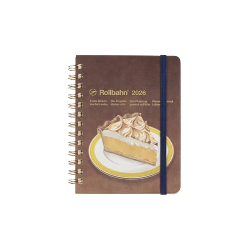 【デルフォニックス手帳 2026年版／2025年10月始まり】ロルバーンダイアリー アメリカンスイーツ M スケジュール帳 マンスリー（B（レモンパイ））のサムネイル
