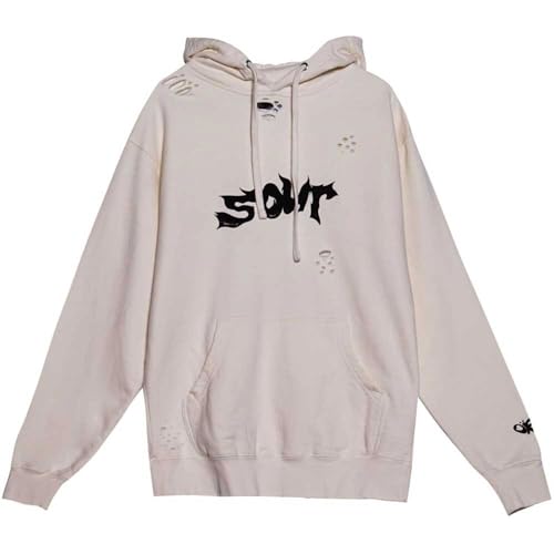 Olivia Rodrigo - Sweat à Capuche Sour Butterfly - Adulte (M) (Beige pâle)