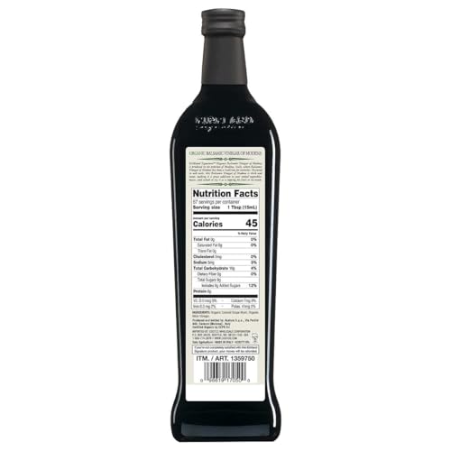 Kirkland Signature Organic Balsamic Vinegar, 1 Liter (33.81 Fluid Ounce)