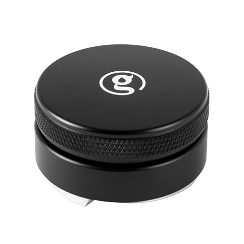 Gemilai 58mm Coffee Distributor, Espresso Coffee Tamper, Professional Coffee Leveling Tool for Espresso, Adjustable Depth, 304 Stainless Steel