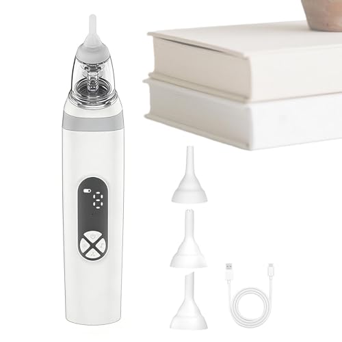 Aspirador Nasal Eléctrico | 3 niveles de succión ajustables, lavable y silenciosa, con una succión potente, para niños, niñas, amantes, familiares, amigos