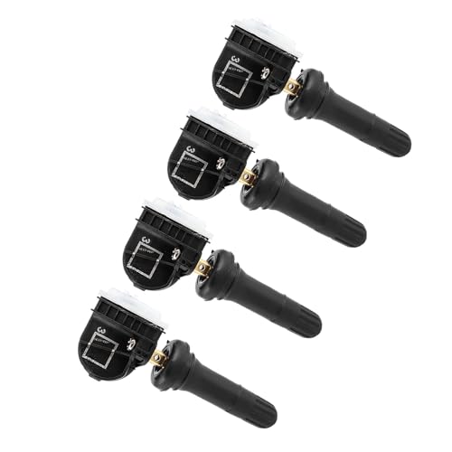 Ejoyous Sensore di Pressione Pneumatici per Auto, 4 Pezzi, sensore di Pressione Pneumatici RDKS, Codolo valvola, sensori di Controllo della Pressione degli Pneumatici e di Controllo TPMS